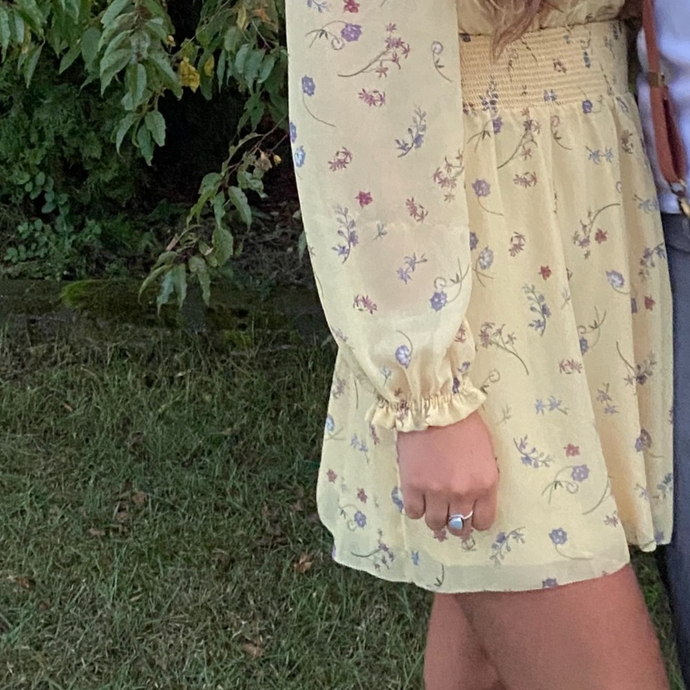 Wilfred Floral Yellow Dress